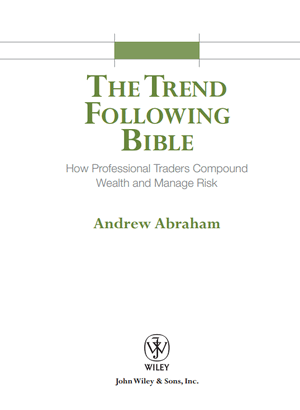 The Trend Following Bible 趋势跟踪圣经英文版 PDF下载