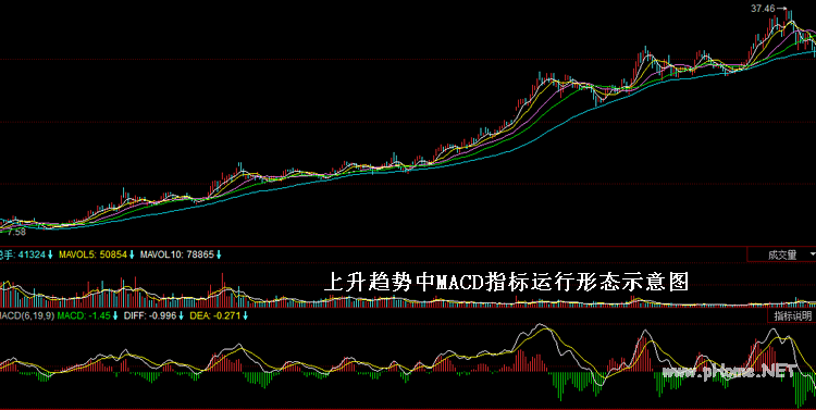 运用MACD指标分析趋势持续和反转