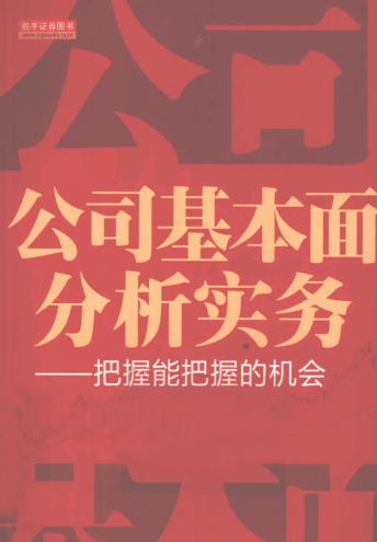 公司基本面分析实务 把握能把握的机会PDF下载